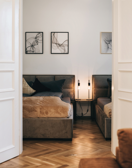 Gemuetliches und stilvolles Ambiente in der FeWo Palaisplatz OG